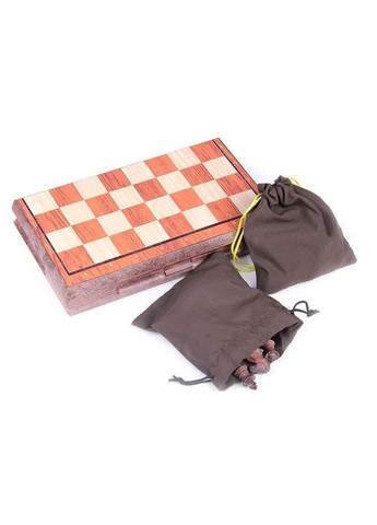 Настольная игра "Магнитные шахматы" Chess magnetic wood-plastic 3520L 2 мешочка для фигур UB (308214605)