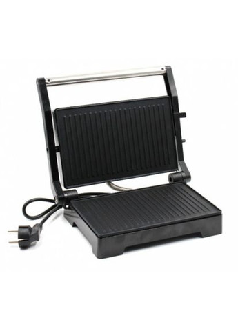 Гриль электрический прижимной с антипригарным покрытием контактный электрогриль MS7708 Черный Domotec (306716788)