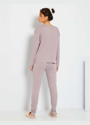 Светло-фиолетовая всесезон пижама (комплект),бледно-фиолетовый, Kiabi