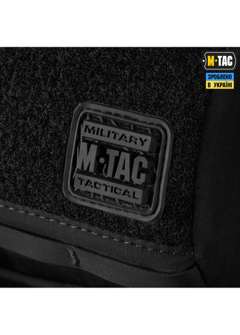 Сумка City Waist Bag з липучкою Lite-NR Elite Black M-TAC (368876071)