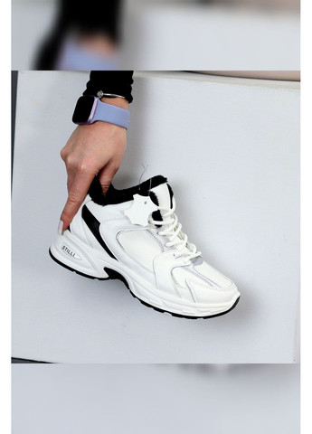 Жіночі кросівки зимові білі з хутром спортивні Stilli Кросівки білі зими (363263201)