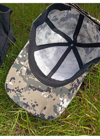 Камуфляжная бейсболка, рыбацкая и туристическая кепка в цвете пиксель. HGlass (366547146)