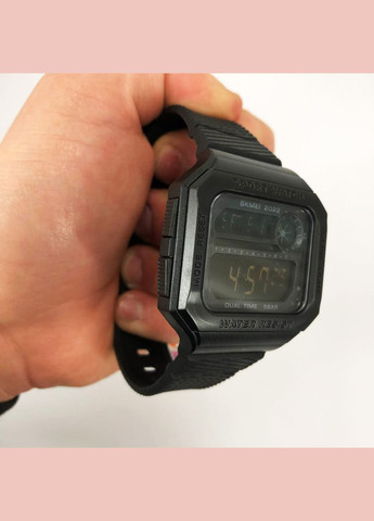 Годинник наручний чоловічий SKMEI 2022BKBK, армійський годинник протиударний, брендовий чоловічий годинник No Brand (359474676)