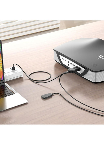 Адаптер GB012 HDMI - USB-A (M/M) Black XO (370619193)