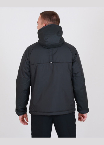 Чорна демісезонна куртка чоловіча thermafit legacy dx2038-010 осінь-весна чорна Nike