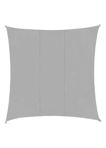 Тент навес затеняющий квадратный 5х5м Оксфорд (Серый) No Brand (332634348)