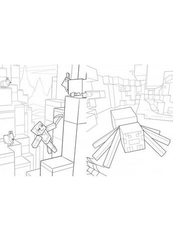 MINECRAFT Офіційна розмальовка (9786175230541) shop (9786175230541) Artbooks (365618304)