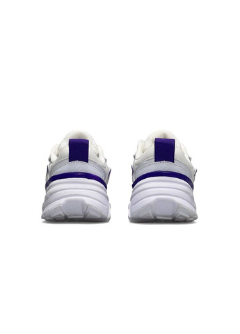 Белые демисезонные кроссовки женские b1086,, вьетнам Nike Runtekk WMNS White Purple