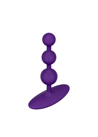 Анальные бусы Amp Dark Purple, силикон, макс. диаметр 2,6 см Romp (297572846)