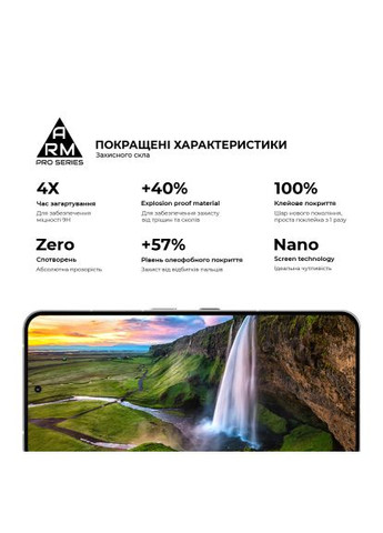 Скло захисне Pro Nothing Phone (3) (ARM87829) ArmorStandart Pro Nothing Phone (3) (366514885)