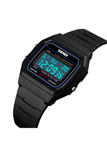 Часы 1412BKWT Black-White электронный спортивный, сasual Skmei (324089520)
