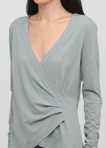 Серая блуза No Brand