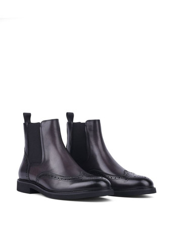 Серые осенние мужские ботинки kt1269-21e250 серый кожа Miguel Miratez