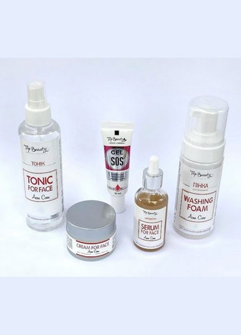Набір для обличчя для проблемної шкіри Acne Care (проти акне) Top Beauty (267507052)