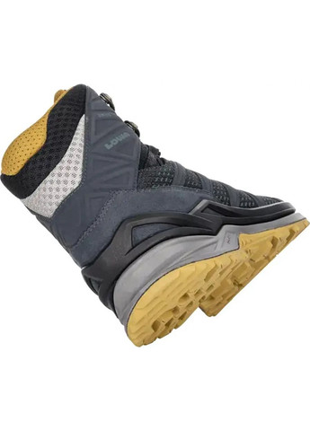 Ботинки из Gore-Tex Innox Pro GTX MID Steel Blue-Mustard Lowa (316254321)