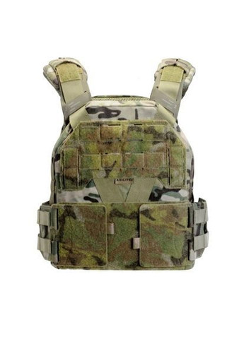 Плитоноска Bundle K-Zer розмір М multicam та потрійний підсумок (панель) Agilite (368703761)