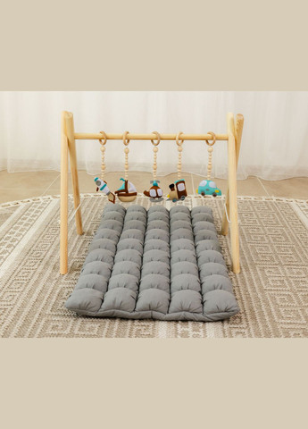 Мобиль напольный Беби Джим XRMASTER Веселые путешествия с серым матрасиком No Brand (347584732)