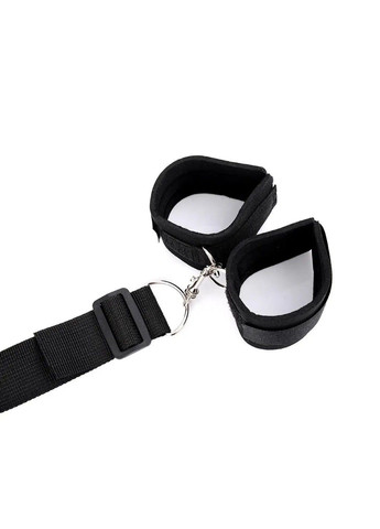 Фиксатор черного цвета для связывания с кляпом БДСМ We Love (284279470)