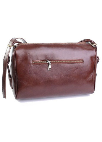 Сумка кожаная женская кросс-боди из натуральной кожи функциональная коричневый NIUNIU (322573997)