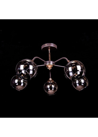 Люстра на 5 лампочки N5054/5/COFFEE+FGD No Brand (352229438)