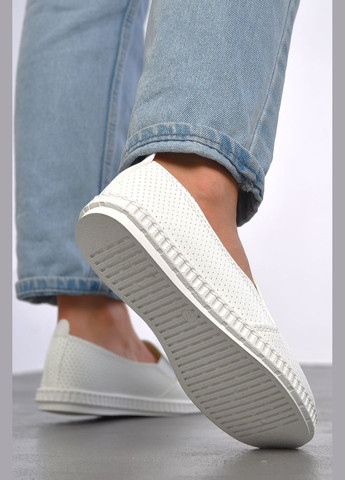 Мокасини жіночі білого кольору Let's Shop (300512765)