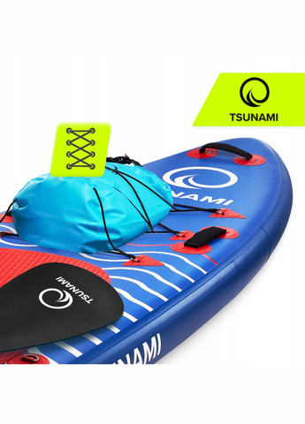 Надувная SUP доска 350 см с веслом Wave T04 () TSUNAMI P-5907739314239 (342758405)