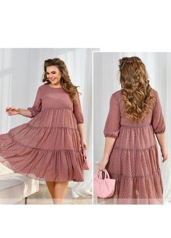 Кофейное платье Liton