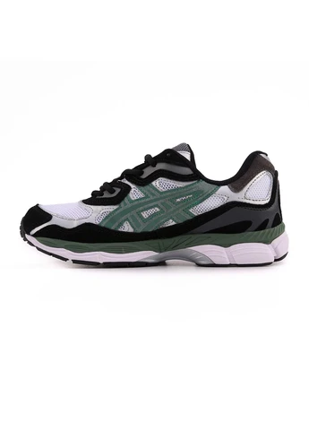 Білі кросівки чоловічі asics gel-nyc white black ivy асікс гель нюк білі демісезон No Brand