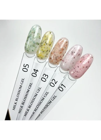 Гель із сухоцвітами Milk Blossom Gel №2 15 мл DANNY (386117895)