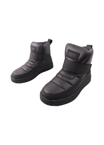 Черные ботинки мужские черные балоновые Brooman