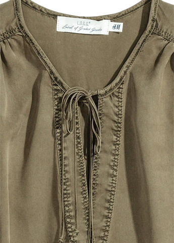 Хаки блуза H&M