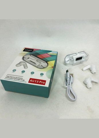 Бездротові навушники Air 13 Pro Bluetooth сенсорні з шумопоглинанням, навушники для бігу No Brand (357345791)