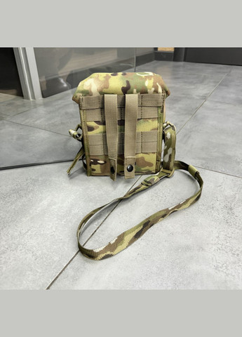 Підсумок утилітарний напівжорсткий, на плече, на молі,, для біноклів та ПНБ, мультикам, CORDURA 1000D WinTac (338625104)