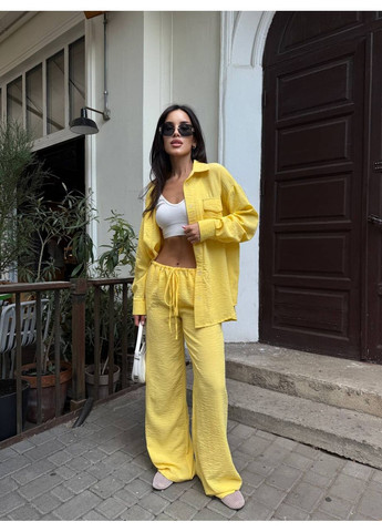 Жіночий літній костюм з льону Бохо Україна (358934253)