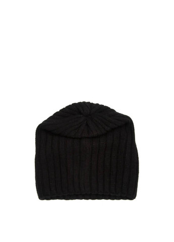 Шапка ковпак жіноча вовна чорна LIORA LuckyLOOK 947-315 (322792604)