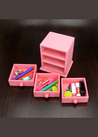 Настольный органайзер из дерева Эссекс барби (КНЦ-001850) No Brand (328227909)