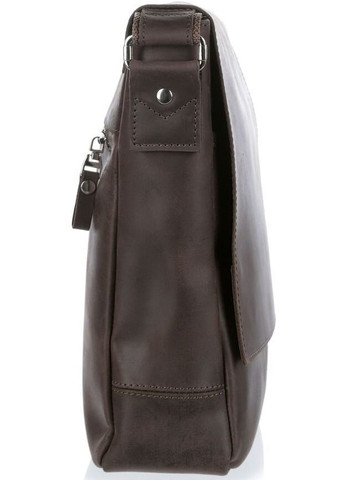 Мужская сумка через плечо для документов из натуральной кожи вертикальная коричневая (sku_00886) No Brand (328922796)