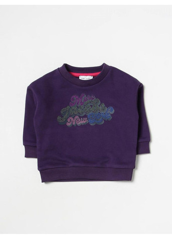 Marc Jacobs свитшот, арт. 15692, new york sparkle, 8 лет, 126 см фиолетовый трикотаж
