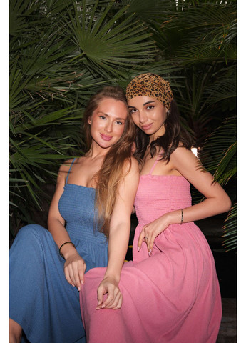 Рожева сукня дріада Sarko однотонна