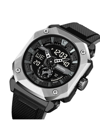 2272SIBK Silver-Black SALE кварцевый спортивный, сasual Skmei (324103776)