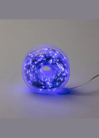 Гірлянда Роса нитка 1000 LED довжина 100 м від мережі, синій Lucky Day Shop (312551251)