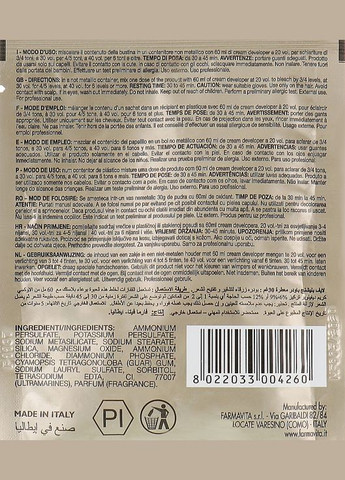 Обесцветительная пудра Life Bleaching Powder Blue 500g (62449-132416) FarmaVita (368623618)