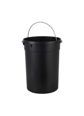 Мусорное ведро Solo-TC0205 SS с плавным закрытием, круглое, 5 л, нержавейка Zerix (392695281)