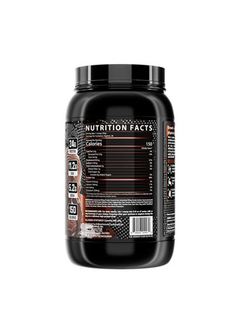 100% Whey Protein 913g Chocolate сироватковий протеїн для нарощування м'язів білковий порошок Nutrex (368977378)