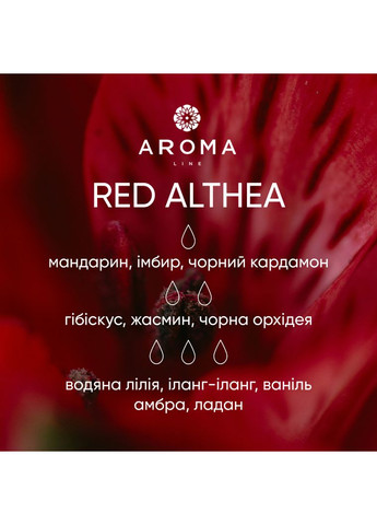 Аромат / Віддушка RED ALTHEA 10 гр - для парфумів, аромадифузорів та косметичних засобів Aroma (316649156)