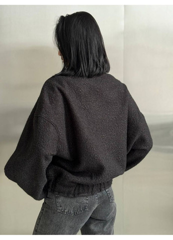 Бомбер женский оверсайз в стиле Zara с барашек(замеры в описании) GD/GL Модний простір на кнопках (366883340)