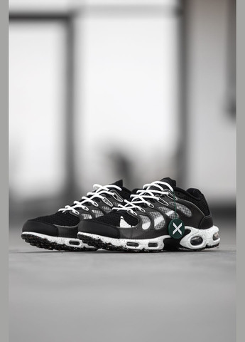 Чорно-білі Осінні кросівки чоловічі Nike Air Max TN Terrascape