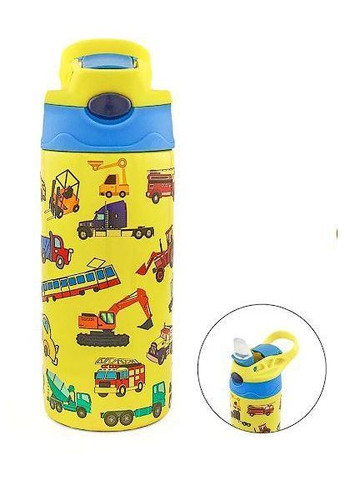 Термос поильник детский с трубочкой Transport 350 мл Stenson (342098914)