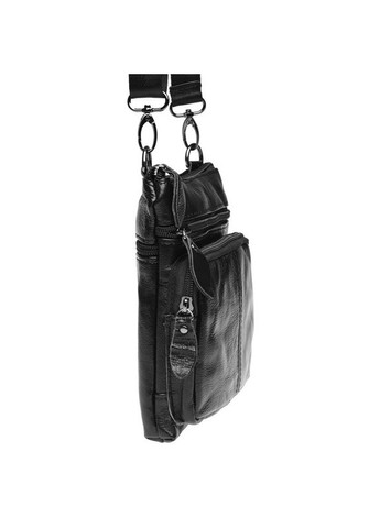 Сумка чоловіча шкіряна через плече K1701 Чорний Keizer (302008960)