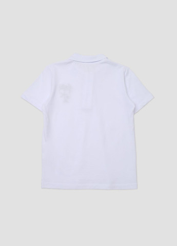 Футболка-поло з коротким рукавом для хлопчика колір білий ЦБ-00276067 Yuki (329296176)